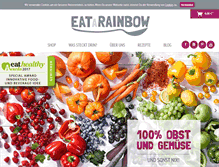 Tablet Screenshot of eatarainbow.de
